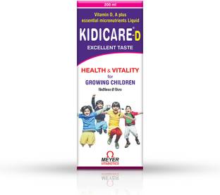 Kidicare Multivitamin Syrup For Children Upto 12 Years For Health & Immunity