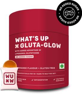 What's Up Wellness Gluta-Glow Gummies with Glutathione | Radiant & Youthful Skin | No Added Sugar