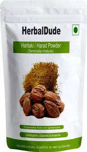 HERBALDUDE Harad/Haritaki/Kadukkai/Karakkaya/Inknut Powder for skin & Health care-100g