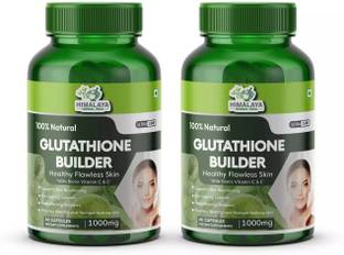 HIMALAYA HERBAL VEDA Plant Based Glutathione Builder | Glutathione Tablets for Skin Glow, Anti-Ageing