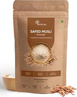 Herbal max Safed Musli Powder | Natural Ayurvedic Support for Vitality & Energy Booster