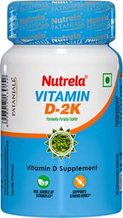NUTRELA Vitamin D-2K Chewable Tablets By