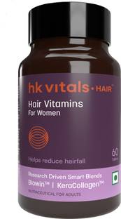 HEALTHKART hk vitals Hair Vitamins for Women With Biowin™ & KeraCollagen™