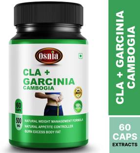 OSNIA CLA + Garcinia Cambogia Extract 500 Mg for Weight Loss & Lean Muscle