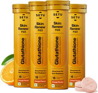 SETU Skin Renew Glutathione 500 mg Vit C, Supports Detoxification