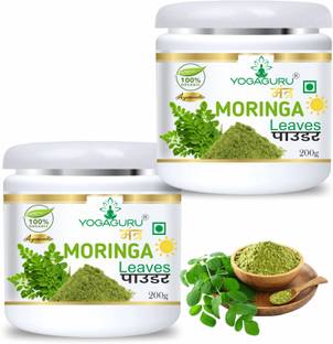 YOGAGURU MANTR Moringa Powder - Moringa Oleifera for Weight Loss (200g)set2
