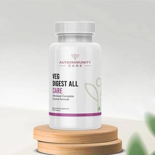 Autoimmunity Care Veg Digest All Care - Digestive Enzymes, Multi-Enzyme, Indigestion, Bloating...