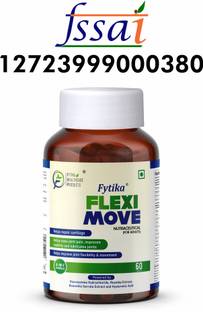 FYTIKA Flexi Move - Joint Support Supplement | For Men, Women - 60 Tablets