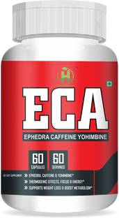 Healthy Nutrition ECA -Ephedra, Caffeine & Yohimbine Fat Burner for Weight Loss, Curbing Cravings