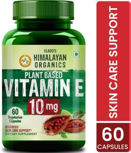 Vlado's Himalayan Organics Plant Based Vitamin E Capsules 60 Capsules