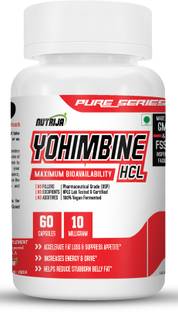 NutriJa Yohimbine HCL 10mg Strength & Potent Fat Burner Supplement
