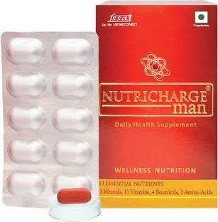 Nutricharge Man For Daily Health Supplement With 33 essential nutrients (Pack Of 1)