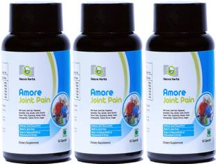 Amore Herbs Ayurvedic Joint Support Supplement 500mg with Withnoloids, Boswellia, Piperine