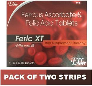 Uhl ELDER LABS PHARMA IRON SUPPLEMENT OR IRON TABLET FERIC XT (2*10TAB)