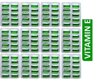 RINGHAS VITAMIN E (400I.U) CAPSULE BETTER FOR SKIN HAIR AND NAIL PACK OF 12*10 CPASULE