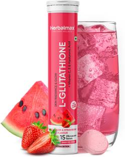 Herbal max L-Glutathione Skin Brightening Effervescent with Vitamin C&E |Clear pigmentation