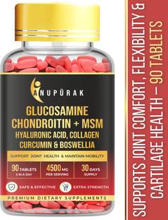 Anupurak Joint Support Supplement | Glucosamine Chondroitin MSM | Mobility & Cartilage