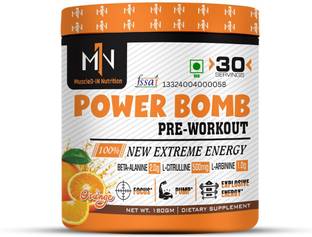 MuscleD-IN Nutrition Power Bomb Preworkout 30 Serving Orange