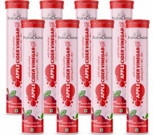 NutraChoice Apple Cider Vinegar with Mother -120 Effervescent Tablets for Weight Loss Vinegar
