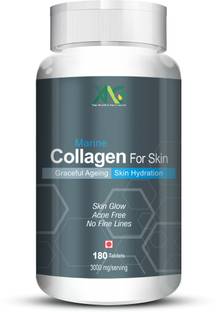 ANC Marine Collagen 3000mg Peptides for Men & Women Supports Skin, Hair, Nails, Bone
