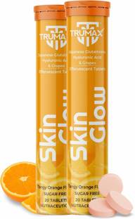 TRUMAX Skin Glow 500mg Japanese Glutathione & Vit. C for Glowing & Radiance Skin