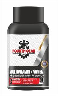 FOURTH GEAR Daily Multivitamin for Men for Immunity, Boost Energy & Overall Health