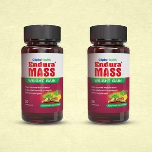Endura Ayurvedic Weight Gain Capsules | Improves Muscle Mass & Strength