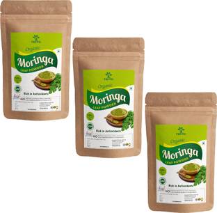 Trivang Organic Moringa Leaf Powder 100g (Pack of 3) For Weight Loss, Powerful Vitamins