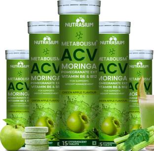 NUTRASIUM ACV Moringa | Support Metabolism and Weight Management | No added Sugar