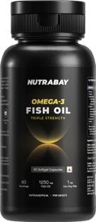 Nutrabay Pro Fish Oil Omega 3 (Triple Strength) - 1250mg