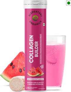 Elementary Organics Collagen Builder Effervescent For Improved Skin Elasticity & Anti-Ageing