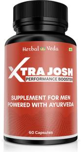 herbal veda Xtra Josh Capsule For Men Stamina & Strength Booster 30 Capsules