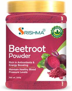 Srishma 100% Natural & Pure Beetroot Powder (Beta Vulgaris)
