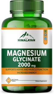 Divya Himalayan Magnesium Glycinate Supplement Supports Nerve & Muscle Function