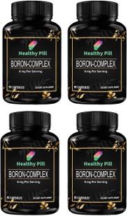 Healthy Pill Triple Action Boron Complex 6mg Pack Of 4