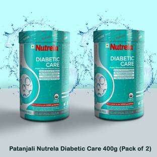 PATANJALI Diabetic Care, Free From Trans Fat, Gluten, 100% Vegan (Pack of 2)400g