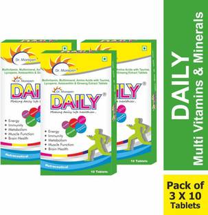 Dr. Morepen DAILY Multi Vitamin Tablets For Men & Women