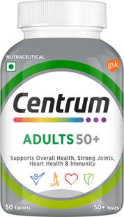 Centrum Adult 50+|Supports Overall Health|World's No.1 Multivitamin