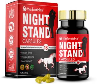 Herbvaidha Night Stand Capsule Helps to Improve Energy, Vitality & Immunity Booster |