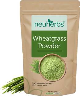 Neuherbs Wheatgrass Powder | Boost Immunity & Metabolism | Natural Detox | No Additives