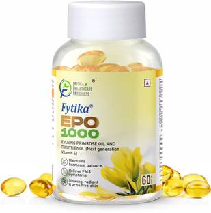 FYTIKA HEALTHCARE PRODUCTS Evening Primrose Oil (EPO) 1000 mg - 60 Softgels