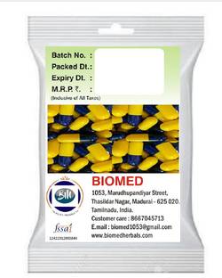 biomed Pharma raw materials Empty Capsules size 0 NavyBlue / Yellow