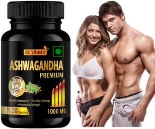 Dr.Vitasta Ashwagandha Ayurvedic supplement for Stamina ans Strength