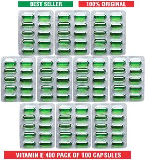 BEST CHOICE NUTRITION Vitamin E Softgel Capsules | Promotes Hair Growth, Skin Health & Immune Support