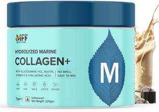 MyFitFuel Premium Marine Collagen + Biotin, Hyaluronic Acid, Glucosamine & more, Unflavored