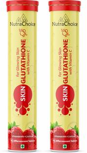 NutraChoice Glutathione Skin Glow Effervescent Tablet 500mg for Glowing Skin