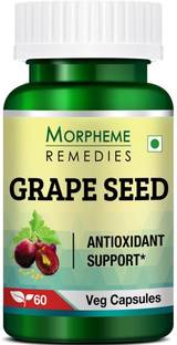 Morpheme Remedies Grape Seed Extract 500 mg - 60 Veg Capsules