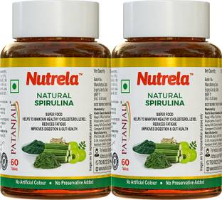 NUTRELA Natural Spirulina Tablets