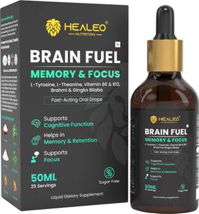 healeo Brain Fuel Drops for Memory & Focus