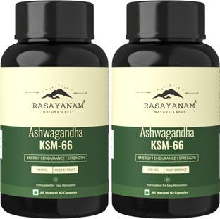 Rasayanam Ashwagandha KSM-66 |Support Strength & Energy| Stress Relief